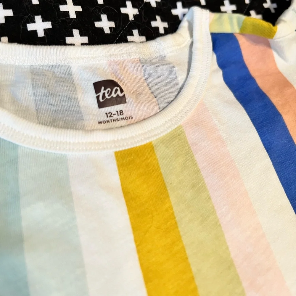 Tea Collection Chalk Stripe Dress. - Picture 4 of 4